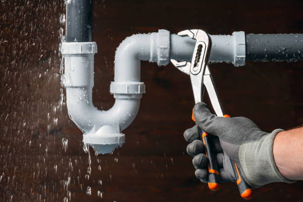 Professional Drain Cleaning technician working in Hundred, WV